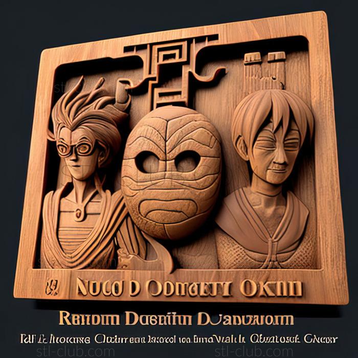 3D model Dragon Quest Retsuden Roto no Monsh Chiaki Kawamata Jun (STL)